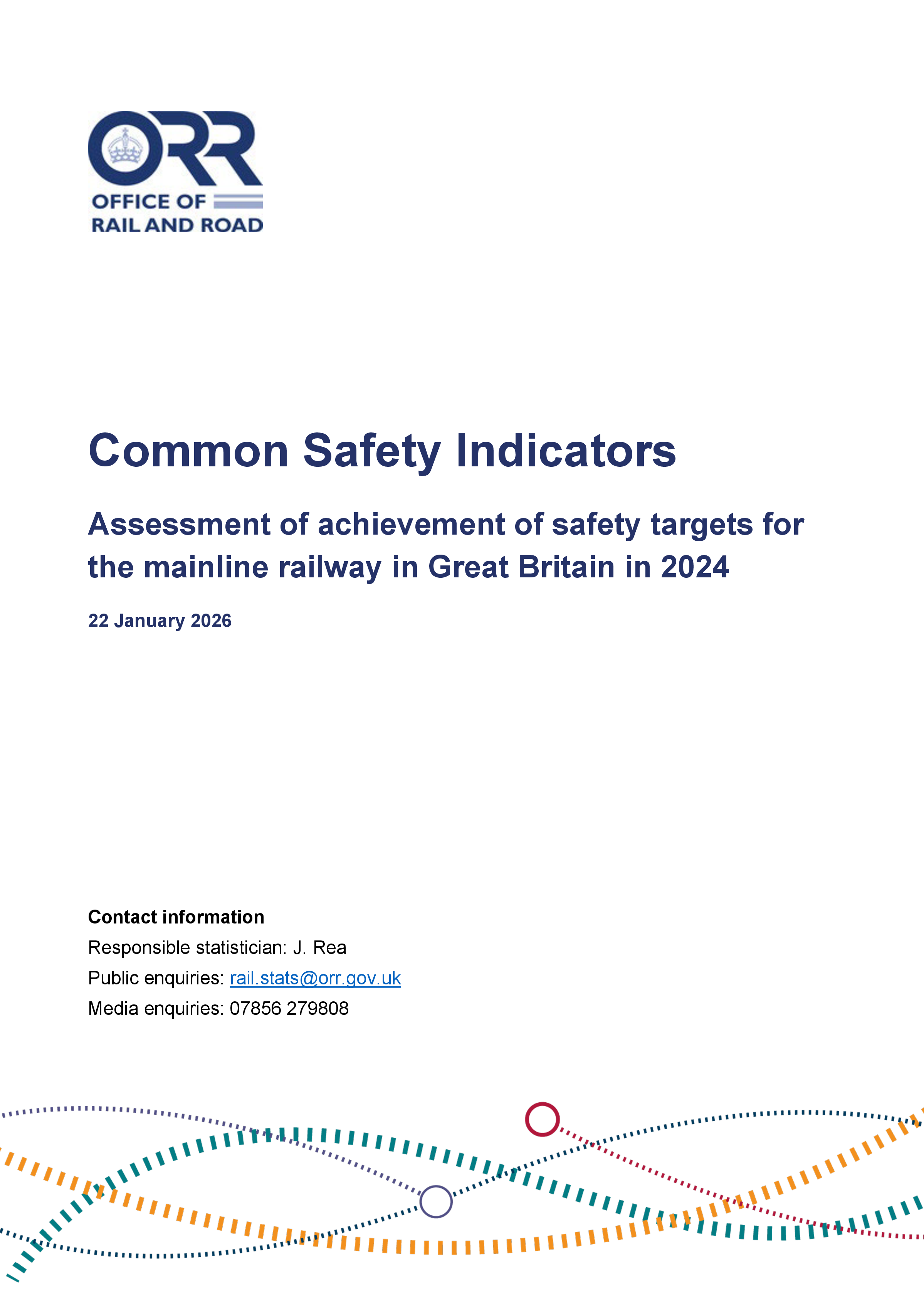 Common safety indicators, 2024